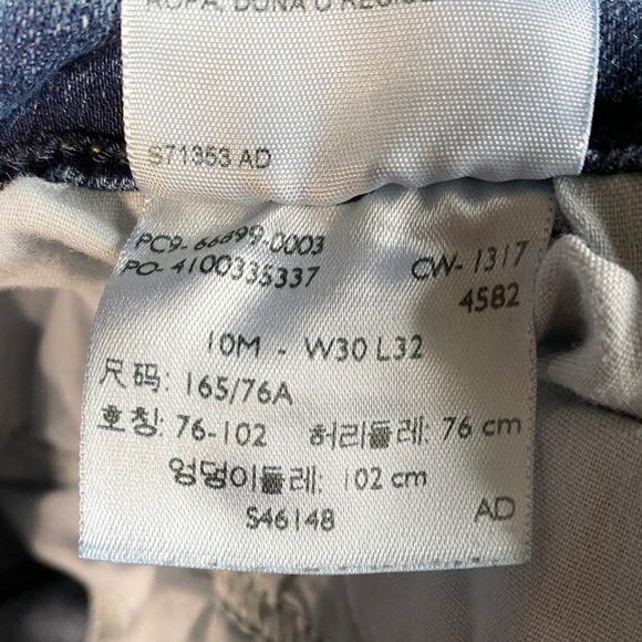 Denizen from Levi's Misses Dark Blue Boot Cut Jeans Size 10 - Picture 5 of 5